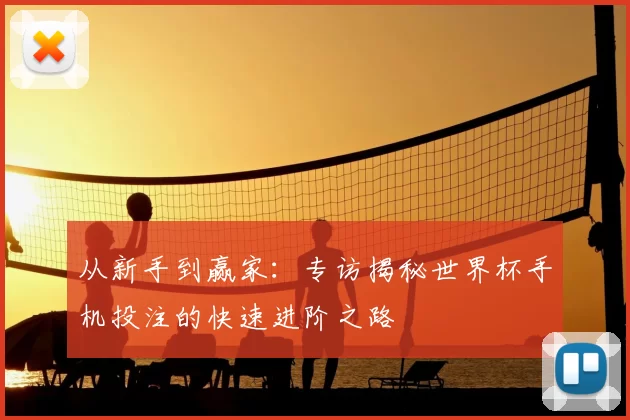 从新手到赢家：专访揭秘世界杯手机投注的快速进阶之路