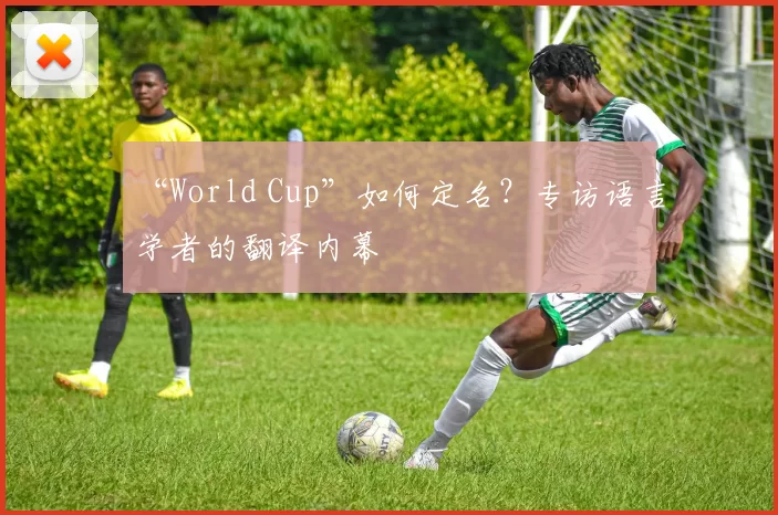 “World Cup”如何定名?专访语言学者的翻译内幕