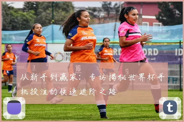 从新手到赢家：专访揭秘世界杯手机投注的快速进阶之路