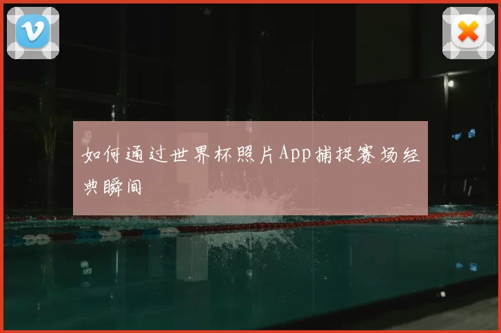如何通过世界杯照片App捕捉赛场经典瞬间