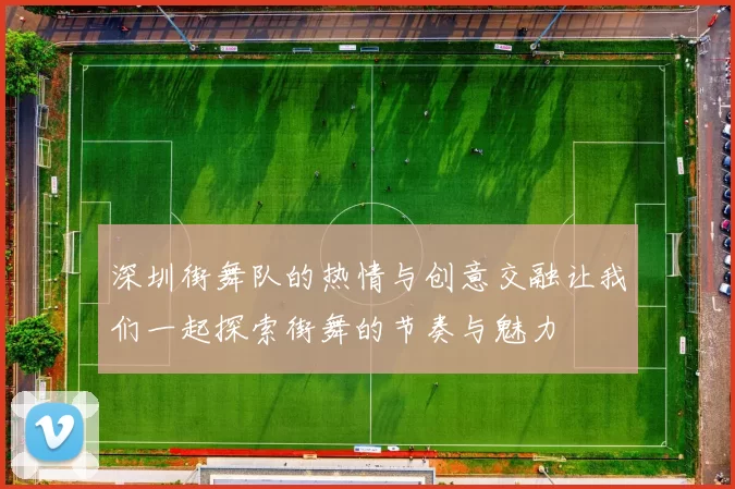 深圳街舞队的热情与创意交融让我们一起探索街舞的节奏与魅力